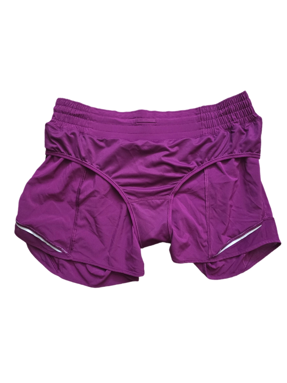 Lululemon Hotty Hot High-Rise Lined Short 4" in Chilled Grape Size 12 - Picture 12 of 14